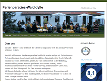 Tablet Screenshot of ferienparadies-waldidylle.de